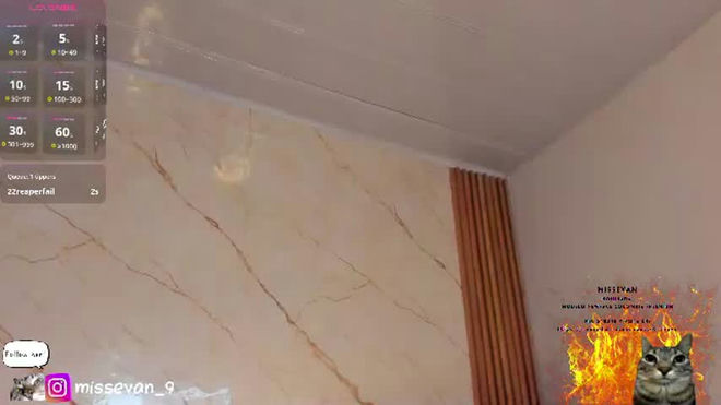 missevan live webcam preview