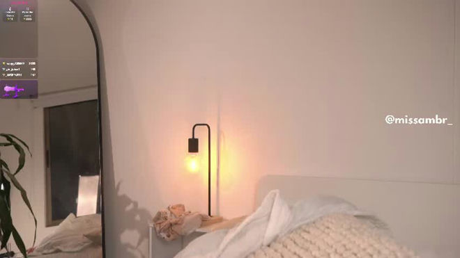 _missamber live webcam preview
